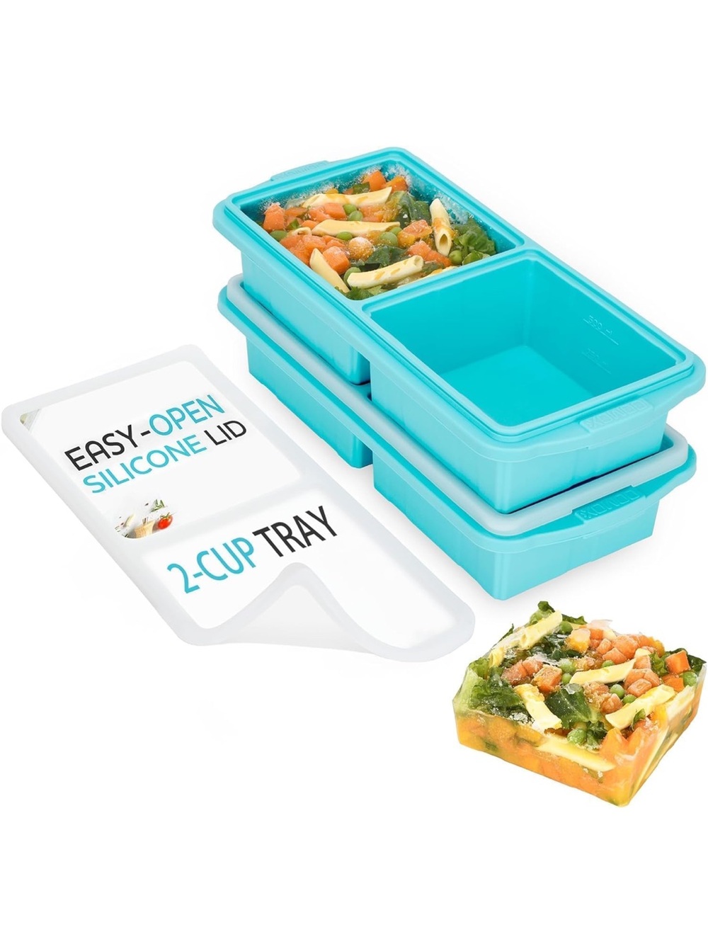 2 cup Souper Cubes (2 pack)